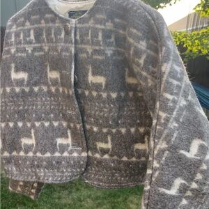 Montana Duster Vintage wool crop jacket